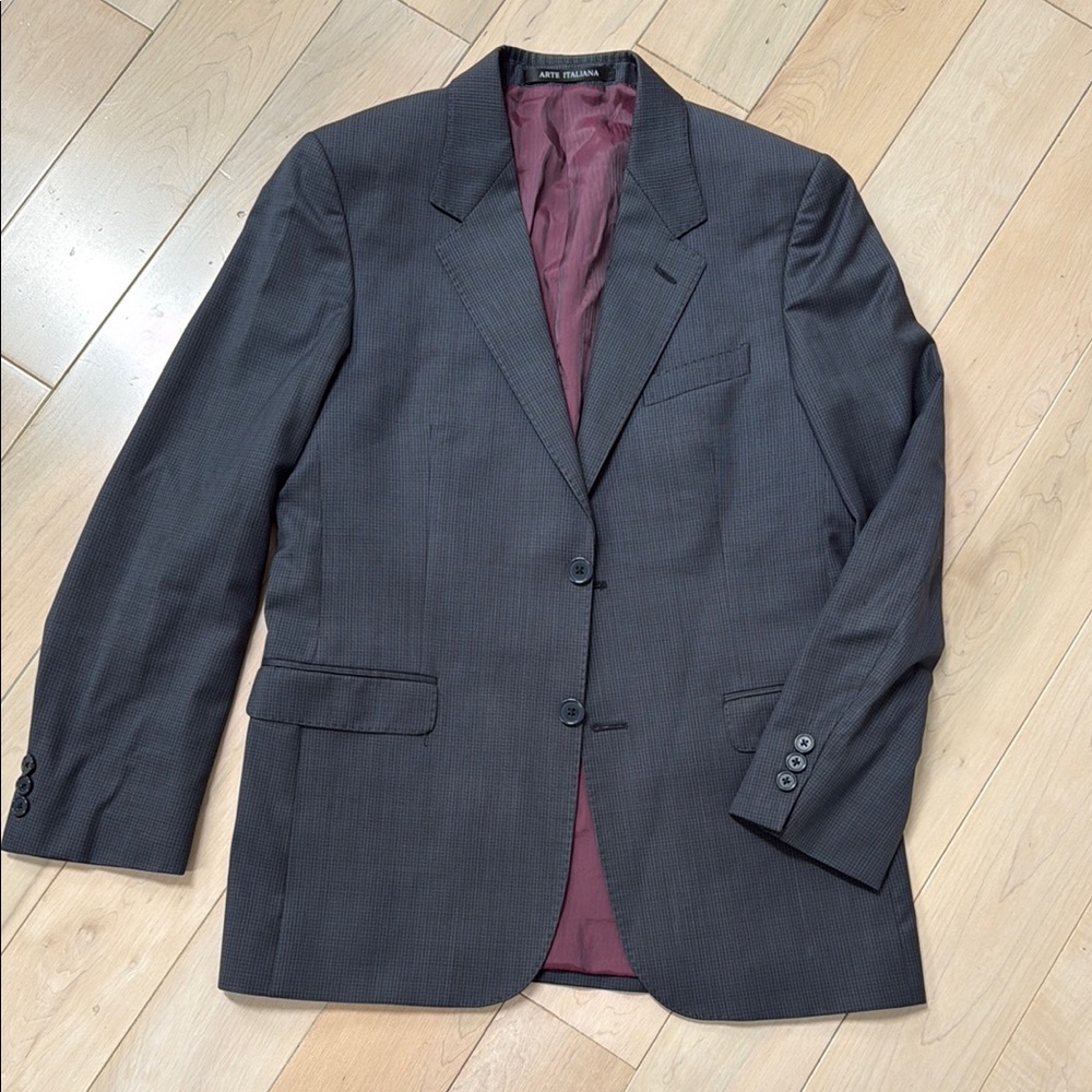Princeton pure thin wool boys blazer jacket size 17 R